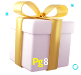 Receba seus bônus de boas-vindas no Pg8